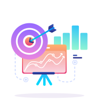 icon-target-chart-report